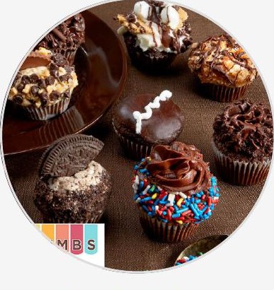 Crumbs Bakery brand imagery