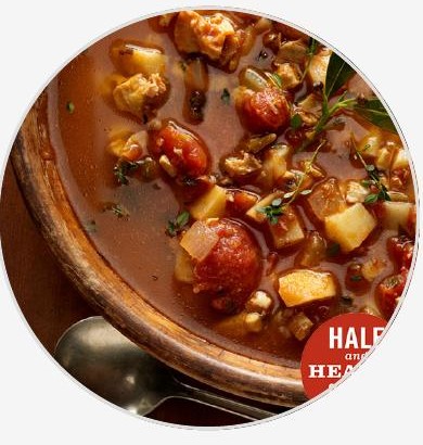 Hale and Hearty food brand imagery