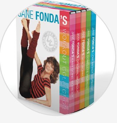 Jane Fonda workout collection box set packaging